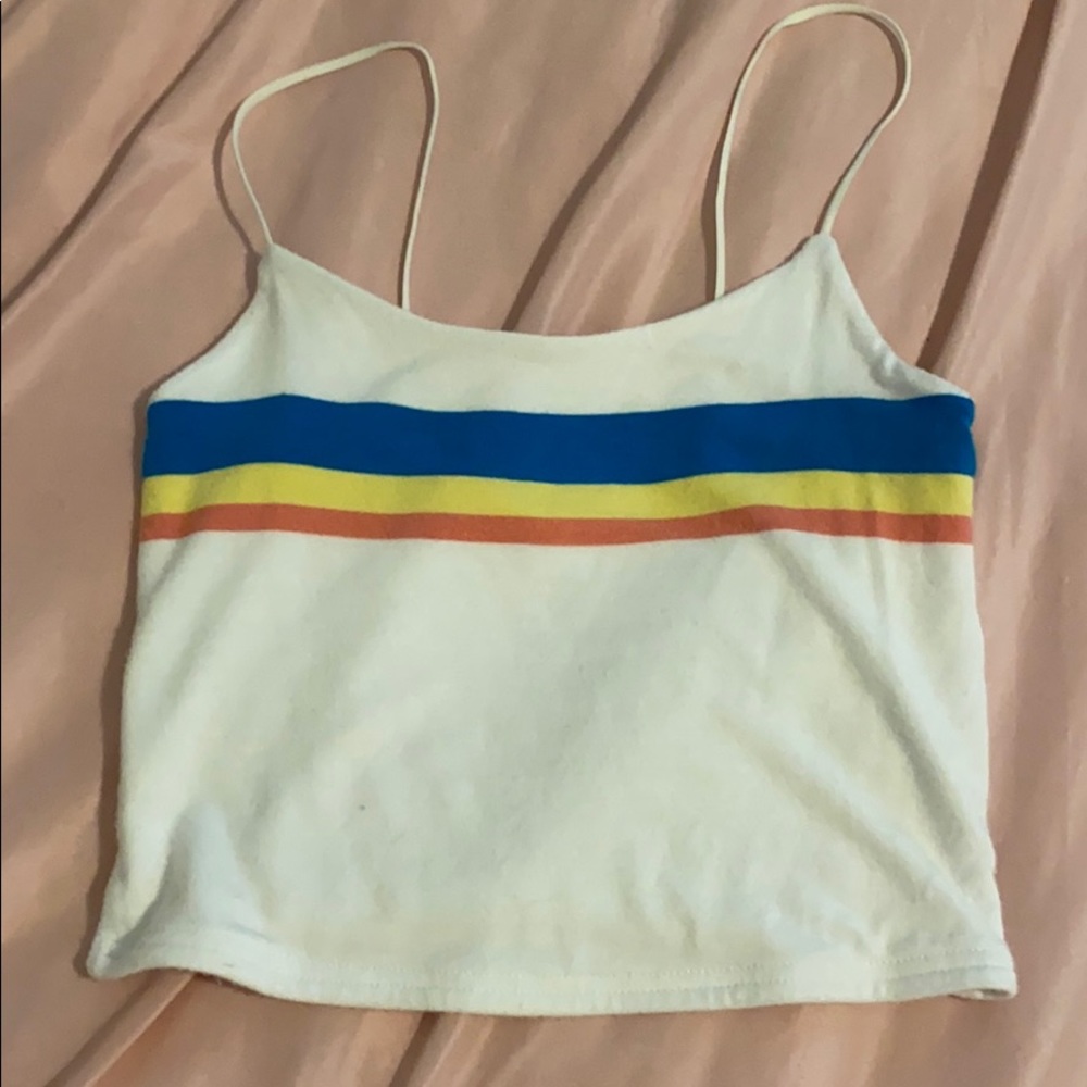 cropped pacsun tank